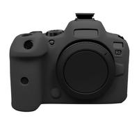 Sagreeny Custodia protettiva per fotocamera compatibile con fotocamera Canon EOS R6 EOS R6 II, custodia in silicone morbido su misura, custodia compatta per il trasporto, ideale per fotografi, Nero