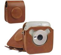 Sagreeny Custodia protettiva per fotocamera compatibile con fotocamera digitale Fuji Instax Square SQ10 SQ20, custodia in pelle PU personalizzata con tracolla regolabile, custodia compatta per il