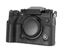 Sagreeny Mezza custodia in pelle con manico compatibile con fotocamera XT5 apertura inferiore e supporto treppiede