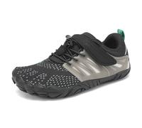SAGUARO Bambini Barefoot Shoes Bambino Bambina Scarpe Sportive Barefoot Antiscivolo Scarpe Bambini Minimaliste Scarpette de Trail Running Nuovo Nero,Gr.27