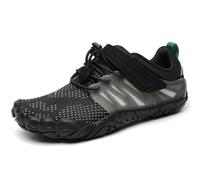 SAGUARO Bambini Barefoot Shoes Bambino Bambina Scarpe Sportive Barefoot Antiscivolo Scarpe Bambini Minimaliste Scarpette de Trail Running Nuovo Nero,Gr.24
