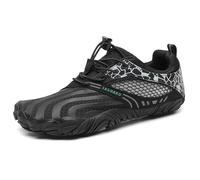 SAGUARO Bambini Barefoot Shoes Ragazze Ragazzi Scarpe Sportive Barefoot Antiscivolo Scarpe Bambini Minimaliste Scarpette de Trail Running Nero,Gr.34