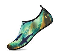 SAGUARO Bambini Ragazze Scarpe da Mare Spiaggia Scarpette da Acqua Scarpe da Immersione per Sportive Acquatici Nuotare Water Shoes Taglia 20-37 EU