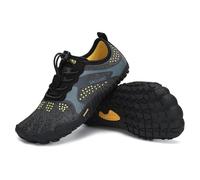 SAGUARO Barefoot Shoes Bambini Scarpe Barefoot Ragazzi Scarpe Minimaliste Ragazze Traspiranti Scarpe a Piedi Nudi Antiscivolo Scarpe Trail Running Scarpe Dita Nero,Gr.32
