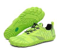 SAGUARO Barefoot Shoes Donna da Uomo Trekking Leggero Minimaliste Scarpe Outdoor Sport da Trail Running Scarpe Verde Brillante 44 EU