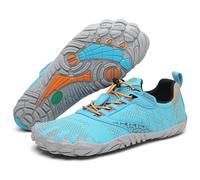 SAGUARO Barefoot Shoes Donna da Uomo Trekking Leggero Minimaliste Scarpe Outdoor Sport da Trail Running Scarpe Blue Navy 43 EU
