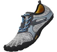 SAGUARO Barefoot Shoes Uomo Donna Scarpe Barefoot Minimaliste Antiscivolo Scarpe da Trail Running per Palestra Trekking Corsa Grigio,Gr.41