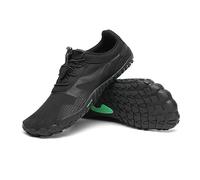 SAGUARO Barefoot Shoes Uomo Scarpe Barefoot Donna Scarpe Minimaliste Scarpe a Piedi Nudi Antiscivolo Scarpe Trail Running Traspiranti Scarpe Dita Stile: 3 Nero EU Gr.45