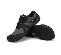 SAGUARO Barefoot Shoes Uomo Scarpe Barefoot Donna Scarpe Minimaliste Scarpe a Piedi Nudi Antiscivolo Scarpe Trail Running Traspiranti Scarpe Dita Verde Persiano EU Gr.46