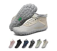 SAGUARO Barefoot Stivali da Neve Donna Uomo Caldo Antiscivolo Caloroso Inverno All'aperto Escursionismo Scarpe Impermeabile