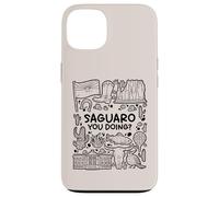 Saguaro che stai facendo? - Divertente gioco di parole Arizona Cactus Custodia per iPhone 13