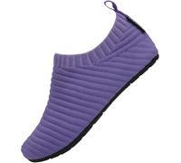 SAGUARO Pantofole da Bambini Antiscivolo Confortevole Ciabatte da Casa Scarpe Interne per Ragazzi Ragazze, Slipper Viola 20/21