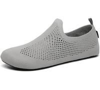 SAGUARO Pantofole Uomo Donna Ciabatte Traspiranti Leggere Pantofola per Casa Comode Antiscivolo, Grigio 44/45EU