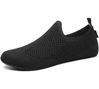 SAGUARO Pantofole Uomo Donna Ciabatte Traspiranti Leggere Pantofola per Casa Comode Antiscivolo, Nero 40/41EU