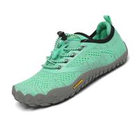 SAGUARO Scarpe Barefoot Bambino Traspirante Antiscivolo Scarpe da Trail per Ragazzi e Ragazze Scarpe Minimaliste Verde 28 EU