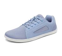 SAGUARO Scarpe Barefoot Knit Luck Ⅰ - Scarpe Minimaliste Donna Uomo Casual Scarpette a Piedi Nudi Antiscivolo Scarpe Trail Running per Camminata con Wide Tox Box Blu Cielo,GR.46