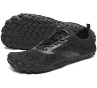 SAGUARO Scarpe Barefoot Minimaliste Uomo Donna Scarpe Multisport per Corsa/Allenamento/Trekking/Trail Running/Palestra - Morbido Comode e Leggere, Nero Ragno, 40 EU