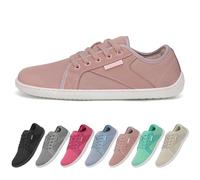 SAGUARO Scarpe Barefoot Uomo Donna Knit Scarpe Minimaliste Antiscivolo Casual Scarpette a Piedi Nudi Traspiranti Calzature da Palestra per Camminata Corsa Trail, Luck Ⅰ, Rosa Confetto, 39 EU