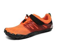 SAGUARO Scarpe Barefoot Uomo Donna Scarpe da Trail Running Minimaliste Antiscivolo Leggere Outdoor, Arancione 45