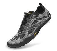 SAGUARO Scarpe da Immersione da Scoglio Uomo Donna Scarpette da Bagno Mare Spiaggia Antiscivolo Scarpe Acqua per Yoga Surf Beach Canottaggio Swim Nuotare,020 Nero 44 EU