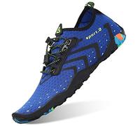 SAGUARO Scarpe da Immersione Donna Uomo Rapida Asciugatura Slittata Scarpette da Acqua per Nuoto Piscina Spiaggia Surf Blu 44 EU