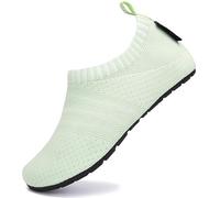 SAGUARO Scarpe da Scogli Bambino Bambina Scarpe Mare Bambini Scarpette Scogli Ragazze Ragazzi Scarpette Mare Antiscivolo Scarpe Immersione Leggere Scarpe Acqua Scarpe Nuoto Verde, Gr.32/33 EU