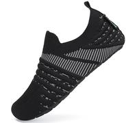 SAGUARO Scarpe da Scogli Bambino Bambina Scarpe Mare Bambini Scarpette Scogli Ragazze Ragazzi Scarpette Mare Antiscivolo Scarpe Immersione Leggere Scarpe Acqua Scarpe Nuoto Uvetta Nero, Gr.32/33 EU