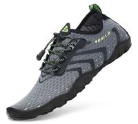 SAGUARO Scarpe da Scoglio Donna Uomo Scarpette da Mare Bagno Spiaggia Surf Yoga Water Shoes per Immersione Nuotare Sport Acquatico Traspirante,Grigio 45