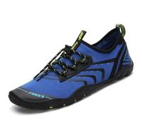 SAGUARO Scarpe da Scoglio per Uomo Donna Asciugatura Rapida Scarpette da Spiaggia Surf Traspirante Antiscivolo Scarpe Immersione, Piscine Blue 48