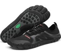 SAGUARO Scarpe da Scoglio Uomo Donna Scarpette Scoglio Antiscivolo Scarpette/Scarpe Mare Scoglio per Acqua Piscina Spiaggia Immersione, Nero Inquietante Gr.44