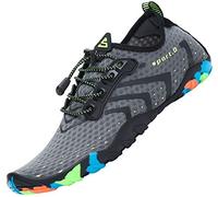SAGUARO Scarpe da Scoglio Uomo Donna Scarpette Scoglio Antiscivolo Scarpette/Scarpe Mare Scoglio per Acqua Piscina Spiaggia Immersione, Grigio Gr.48