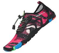 SAGUARO Scarpe da Scoglio Uomo Scarpette da Scoglio Donna Scarpe Mare Antiscivolo Scarpette Mare Scarpe Acqua Asciugatura Rapida Scarpe per Spiaggia Immersione Surf Camuffare Gr.40 EU