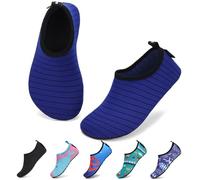 SAGUARO Scarpe da Sport Acquatici Ragazzi Ragazze Scarpette Scoglio Scarpe da Immersione Piscina Spiaggia Mare Fiume Nuoto Surf Vela Acqua Cycling per Bambini, Blu Ammiraglio, 22/23 EU