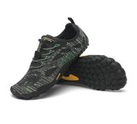 SAGUARO Scarpe da Trail Running Uomo Donna Scarpe da Barefoot Antiscivolo Traspirante Scarpe Minimaliste per Outdoor e Indoor Trekking Fitness Verde 44 EU