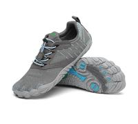 SAGUARO Scarpe da Trail Running Uomo Donna Scarpe da Barefoot Antiscivolo Traspirante Scarpe Minimaliste per Outdoor e Indoor Trekking Fitness Grigio 38 EU