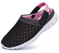 SAGUARO Zoccoli per Uomo Donna Sandali da Spiaggia Antiscivolo Traspirante Scarpe da Mare Pantofole Estate Ciabatte Giardino Outdoor, Rosa, 41 EU