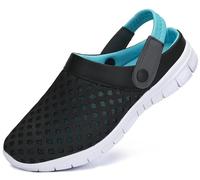 SAGUARO Zoccoli per Uomo Donna Sandali da Spiaggia Antiscivolo Traspirante Scarpe da Mare Pantofole Estate Ciabatte Giardino Outdoor, Blu, 38 EU