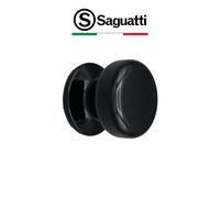 Saguatti - Pomolo fisso per porta piatto in alluminio verniciato diametro Ø70