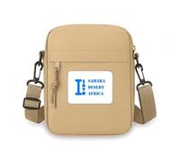 sahara desert afart deco moda Crossbody Bag Cellulare Borse Borsa a tracolla Mini Bag