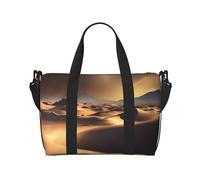 Sahara Desert Hand Travel Bag per uomo e donna Materiale durevole e design elegante, adatto per viaggi d'affari e tempo libero.