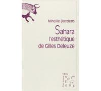 Sahara: L'esthetique De Gilles Deleuze