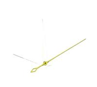 Saharuse 1 set di accessori for orologi, lancette for movimento meccanico NH35/NH36/4R, lancetta dei secondi gialla/argento/oro rosa/blu(Light yellow)