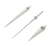 Saharuse 1 set di lancette for orologio 13 * 12,5 * 8 mm argento pistola for movimento NH35/NH36/4R/7S accessori for orologi(Silver Blue)