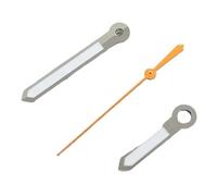 Saharuse 1 set di lancette for orologio 13,5 * 13 * 9 verde luminoso argento oro pistola for NH35 NH36 7S26 7S36 4R35 4R36 movimento orologi accessori(Gold Gun)