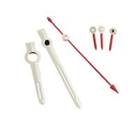 Saharuse 1 set VK63 Lancette for orologio verde luminoso argento/oro/oro rosa adatte for il movimento for la sostituzione di parti accessorie(Golden2)