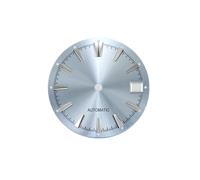 Saharuse 1pc 28.5mm Sunburst quadrante dell'orologio Accessori subacquei for NH35 NH36 Movimento Meccanico Blu Lume(B-Ice Blue)