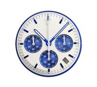 Saharuse 1pc 32,5mm quadrante cronografo Panda Verde Nero Luminoso Adatto for Orologio con Movimento al Quarzo VK63 Accesso(2)