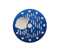 Saharuse 1pc quadrante dell'orologio 28,5mm Scava Fuori Blu/Nero/Grigio Adatto for movimenti NH38 NH70 NH72 Accessori for Il Viso(No 4)