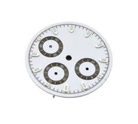 Saharuse Quadrante Blu Luminoso da 1 pz 29,8 mm Adatto for Le Parti del quadrante della Cassa dell'orologio con Movimento VK63(Grey)