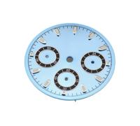 Saharuse Quadrante Blu Luminoso da 1 pz 29,8 mm Adatto for Le Parti del quadrante della Cassa dell'orologio con Movimento VK63(Pink)